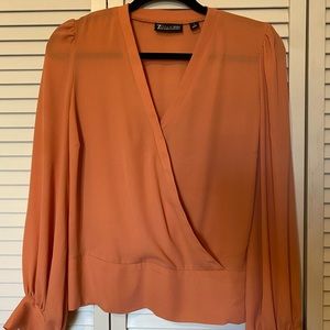 Coral Blouse